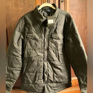 Five Four black puffer jacket large NWT